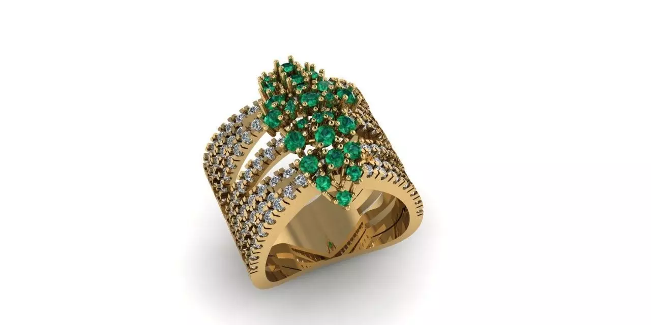 Rings 3D print model_0