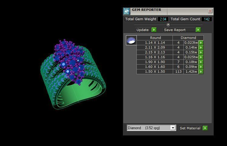 Rings 3D print model_4