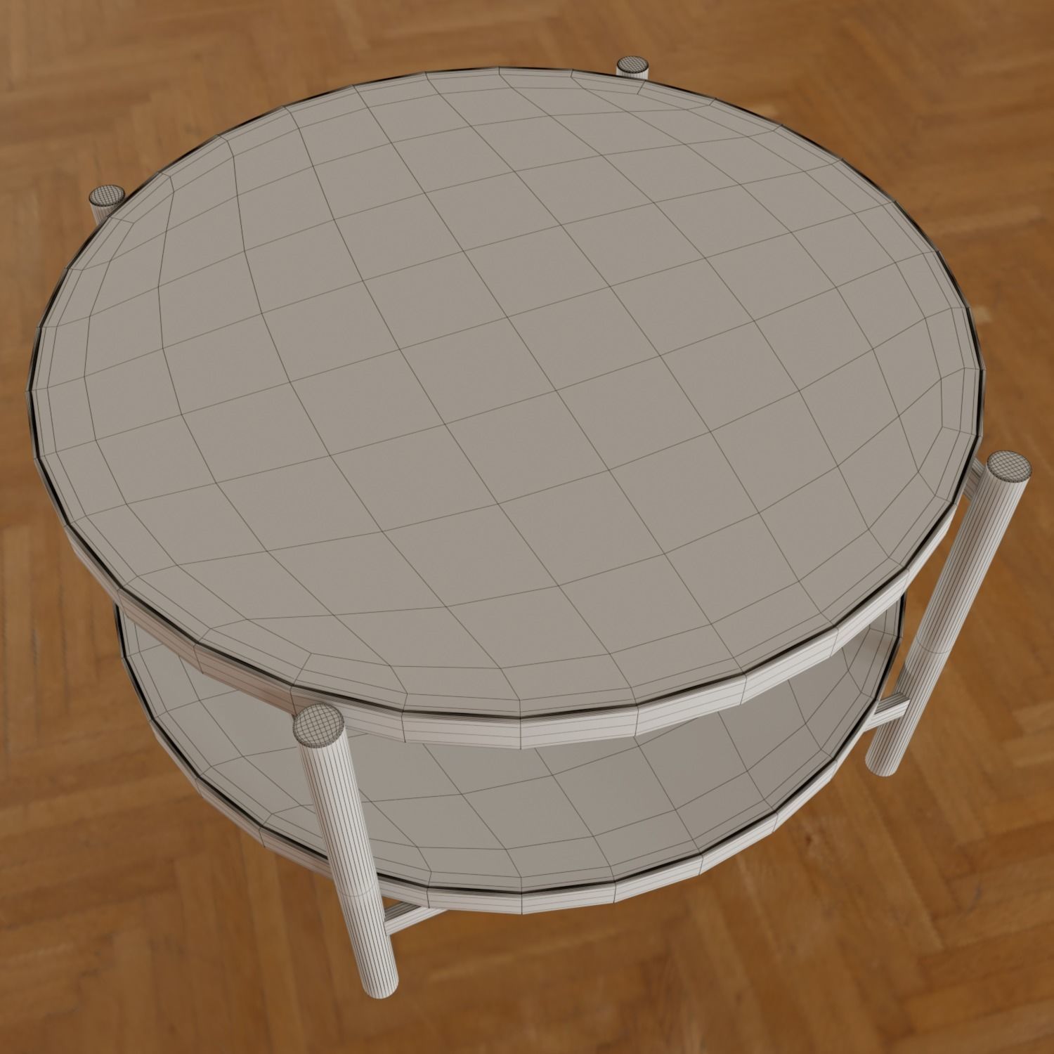 Bastia sofabord 3D model_9