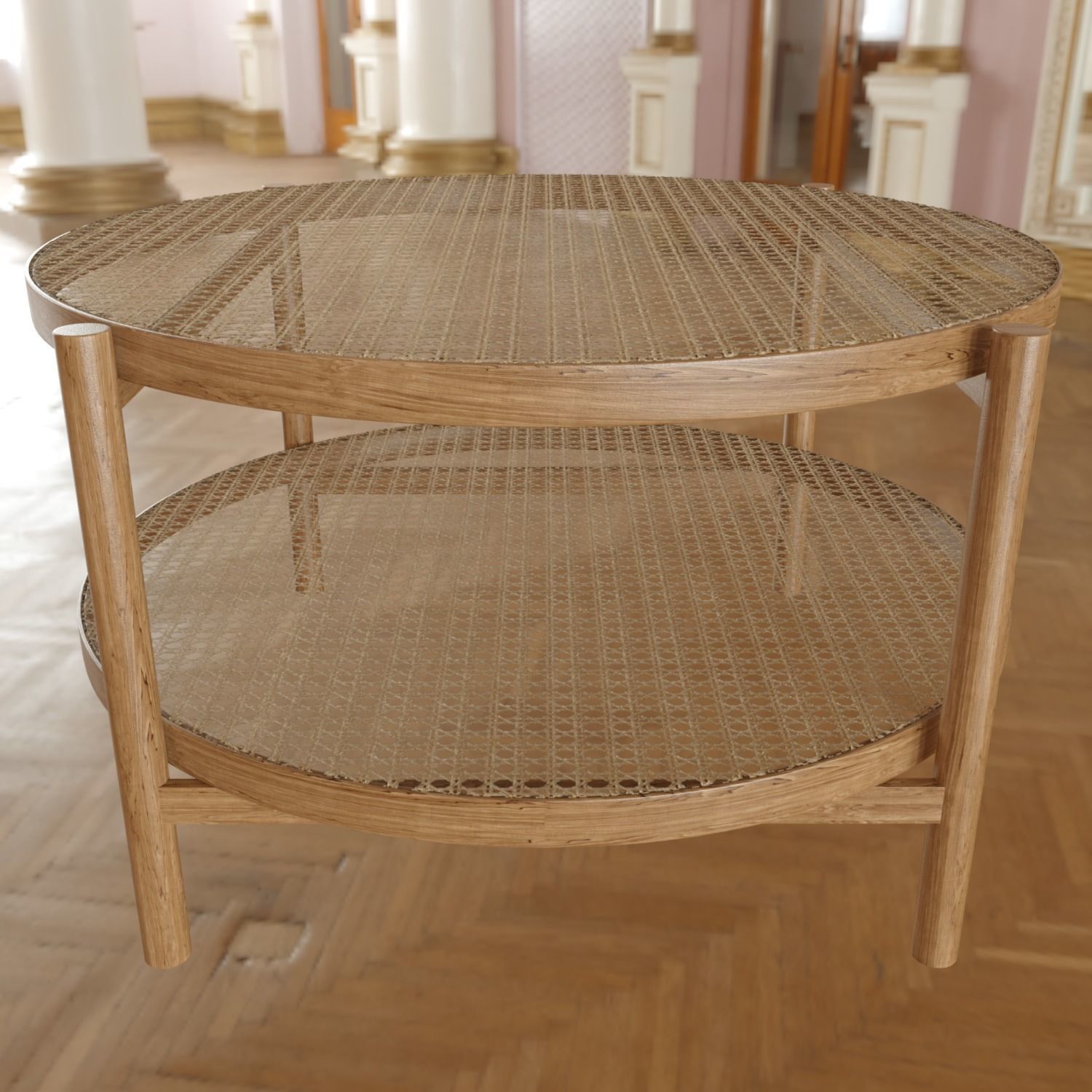 Bastia sofabord 3D model_6