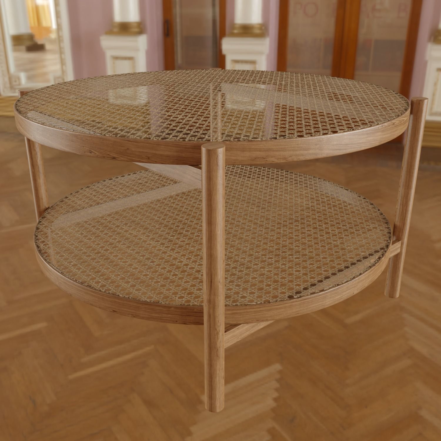 Bastia sofabord 3D model_5