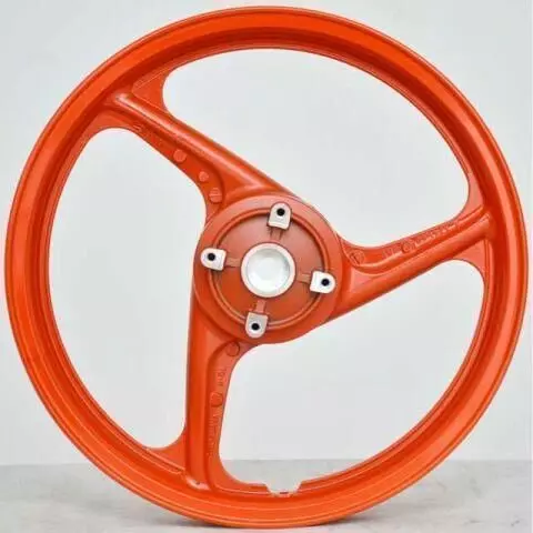produk orange motorcycle wheel for honda Free 3D model_0
