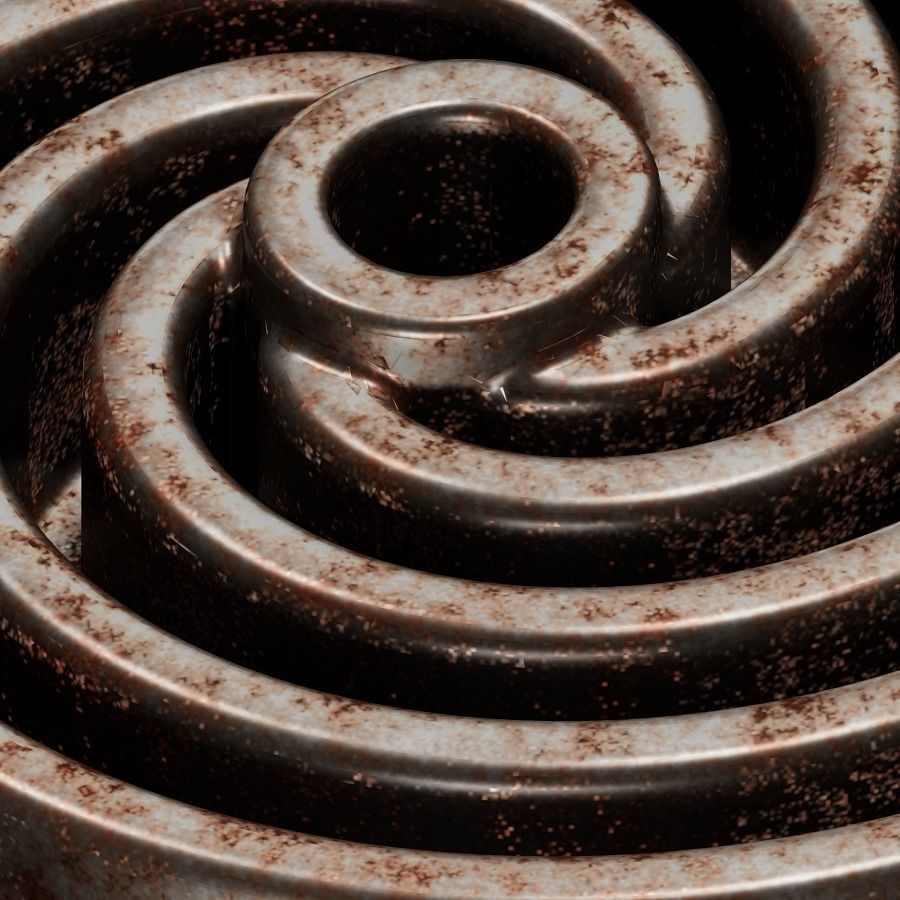 Rusty Vortex Impeller 3D model_1