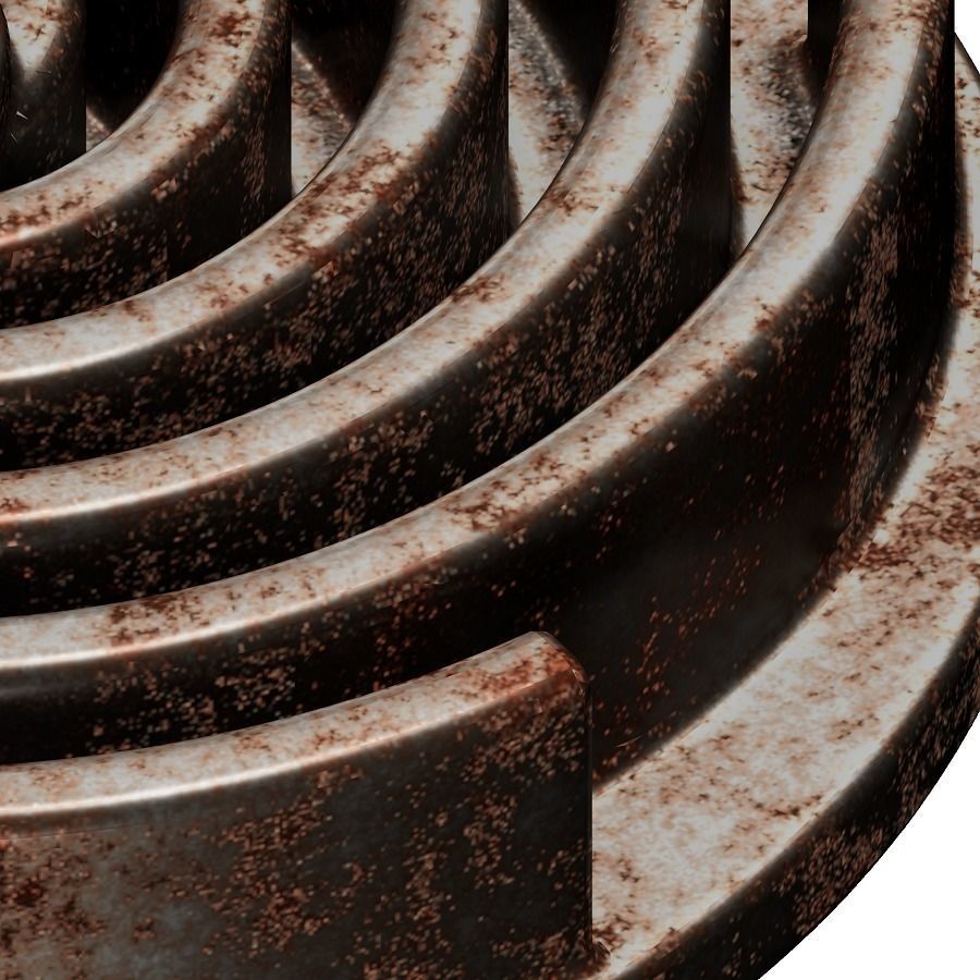 Rusty Vortex Impeller 3D model_3