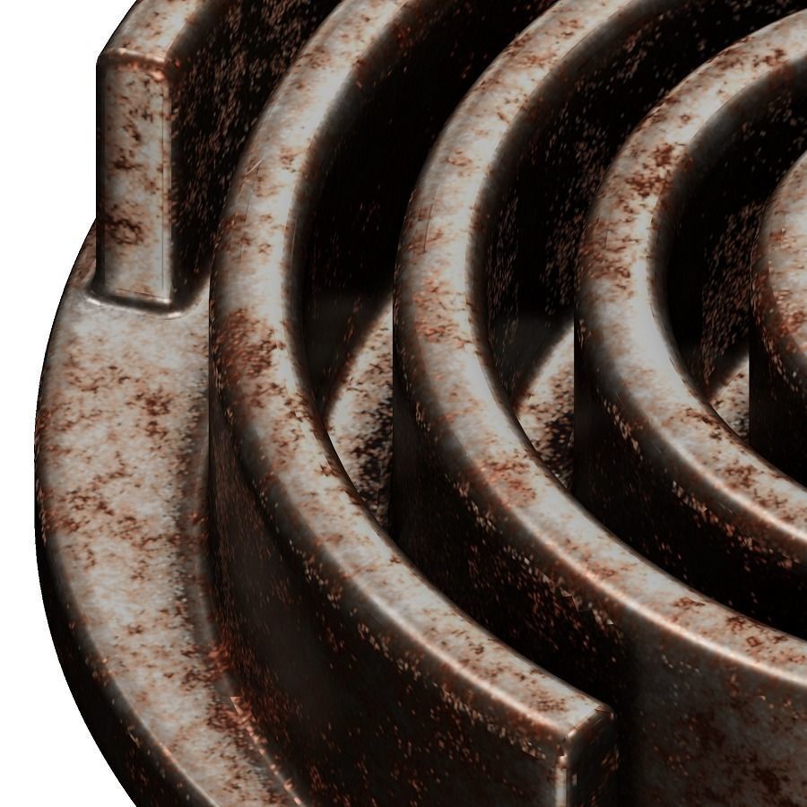 Rusty Vortex Impeller 3D model_2