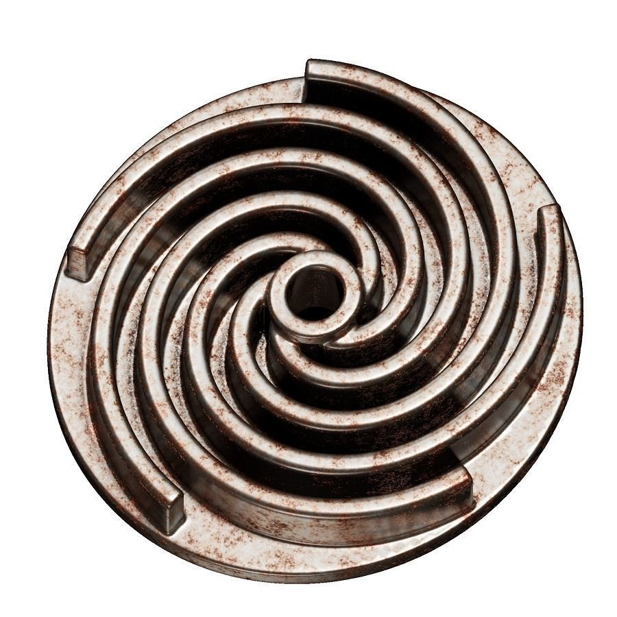 Rusty Vortex Impeller 3D model_4