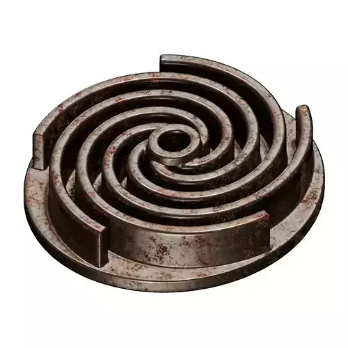 Rusty Vortex Impeller 3D model