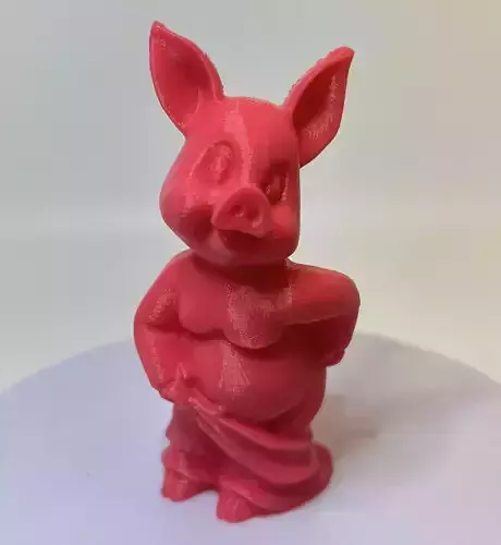 Towel Pig 3D print 3D print model