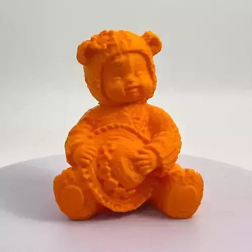 Child dressed as a bear 3d print 3D print model