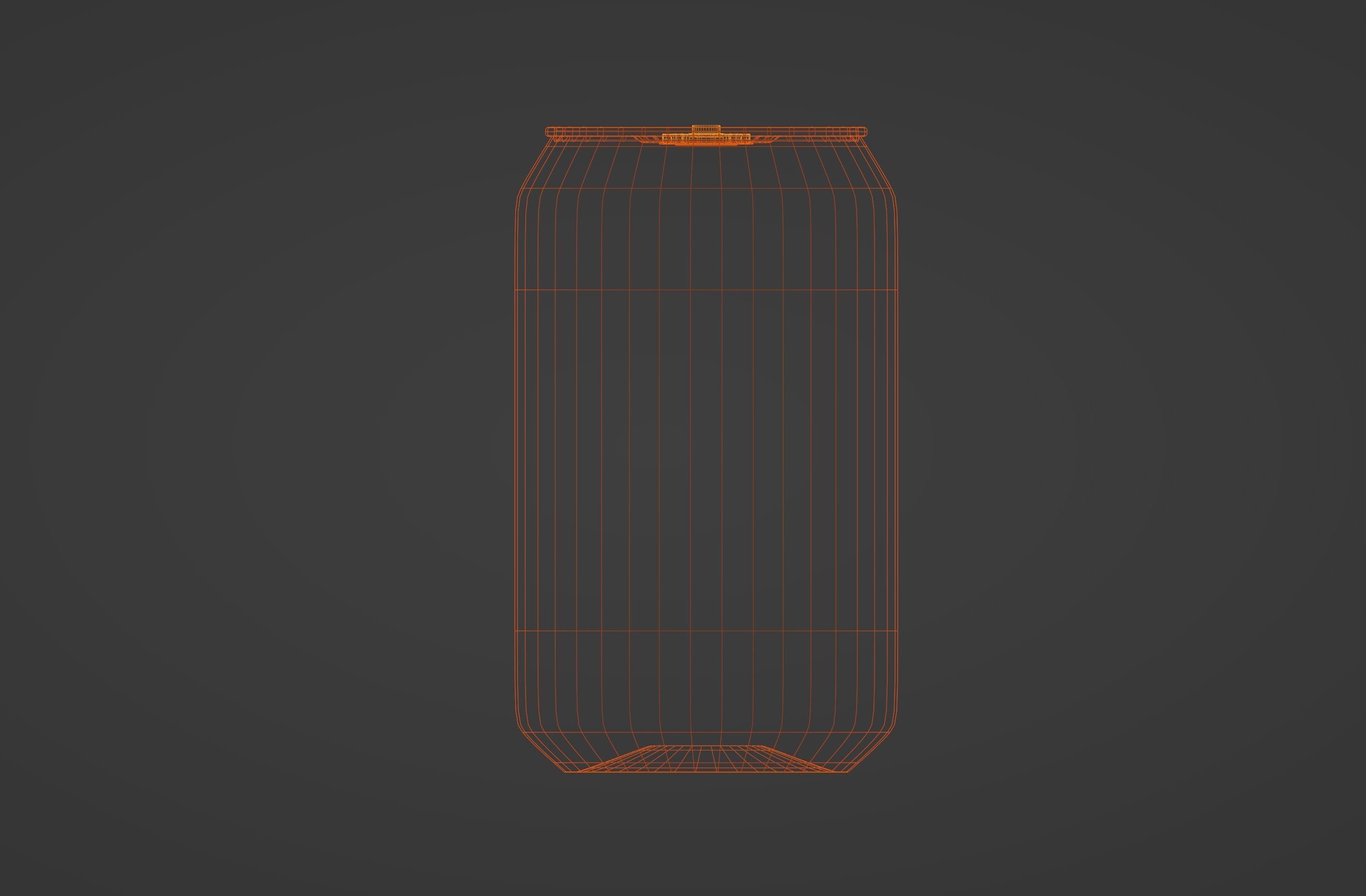 Pepsi Soda Can - Beverage Model Low-poly 3D model_8
