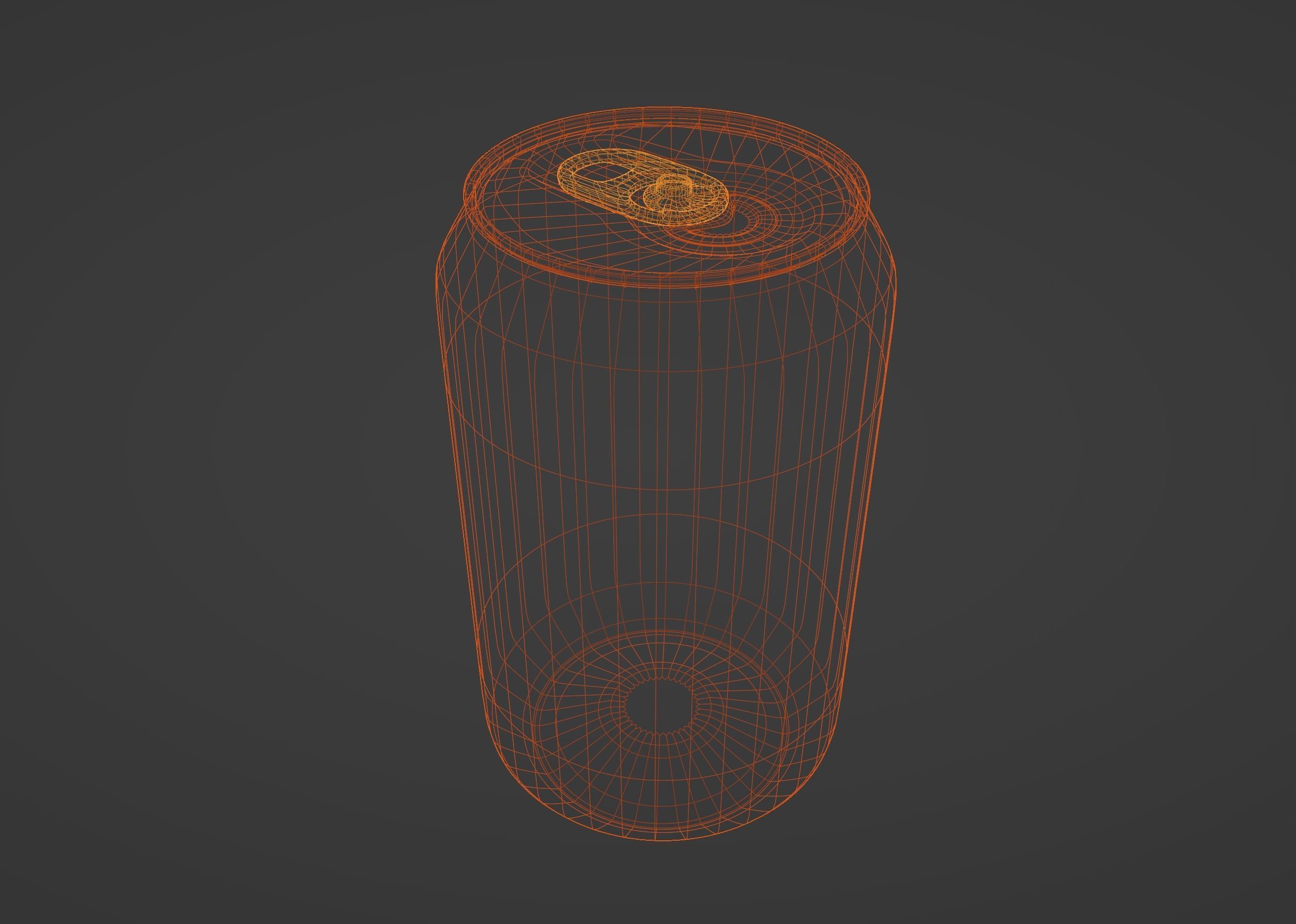 Pepsi Soda Can - Beverage Model Low-poly 3D model_9