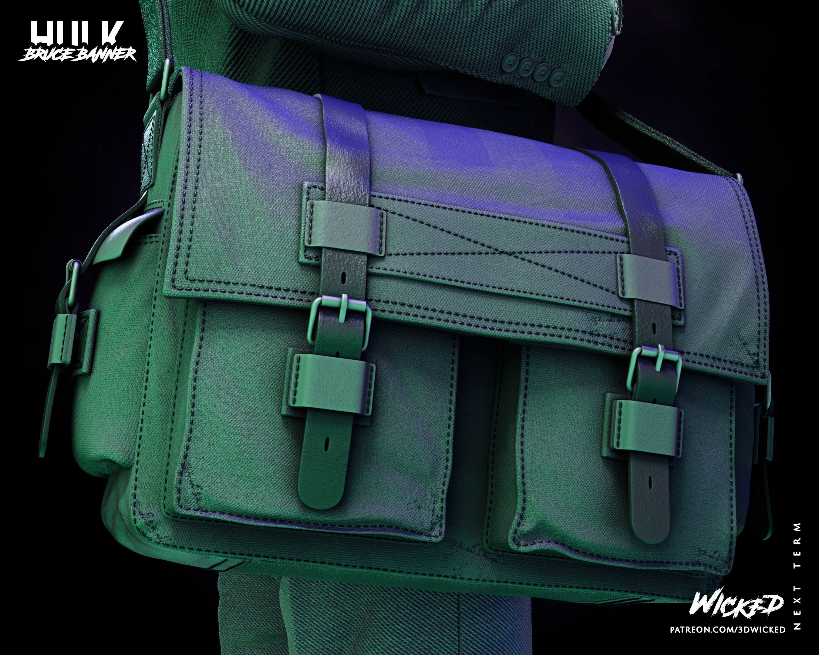 Bruce Banner Sculpture Tested for 3d printing 3D print model_75