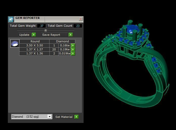 beautifull woman ring 3D print model_16