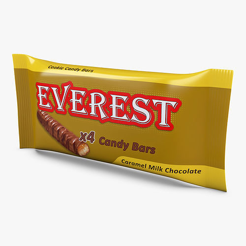 Chocolate Packaging Everest x4 Simple M 1 3D model 2