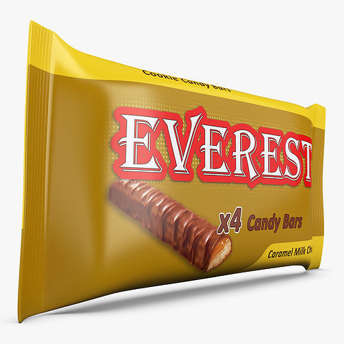 Chocolate Packaging Everest x4 Simple M 1 3D model 3