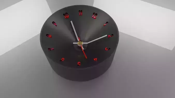 Clock A02 155 mm Printable