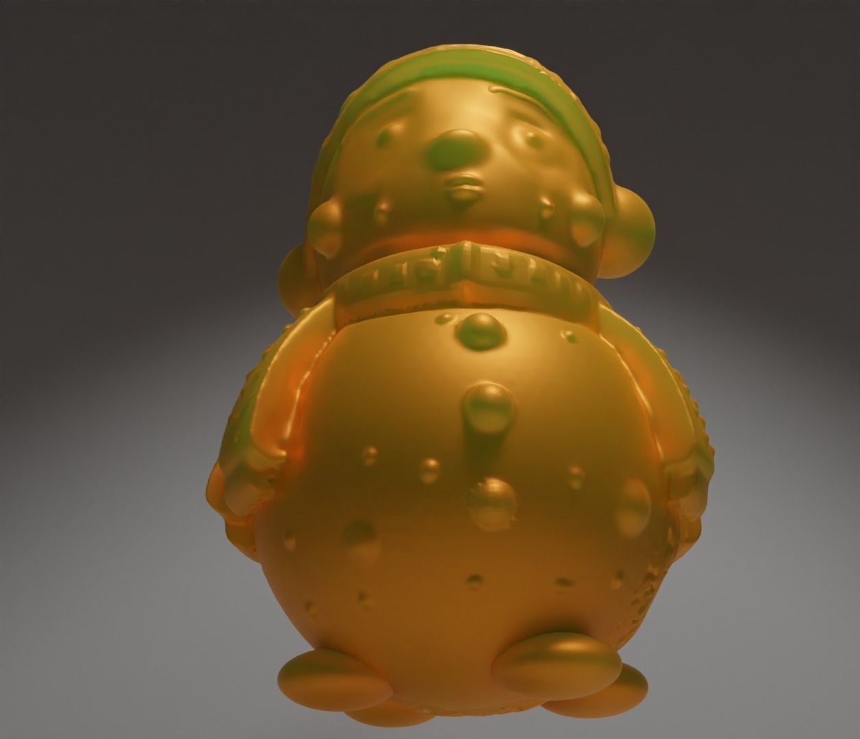 Christmas Tree Ornament  - Santa Claus New Year Ornament  3D print model_29