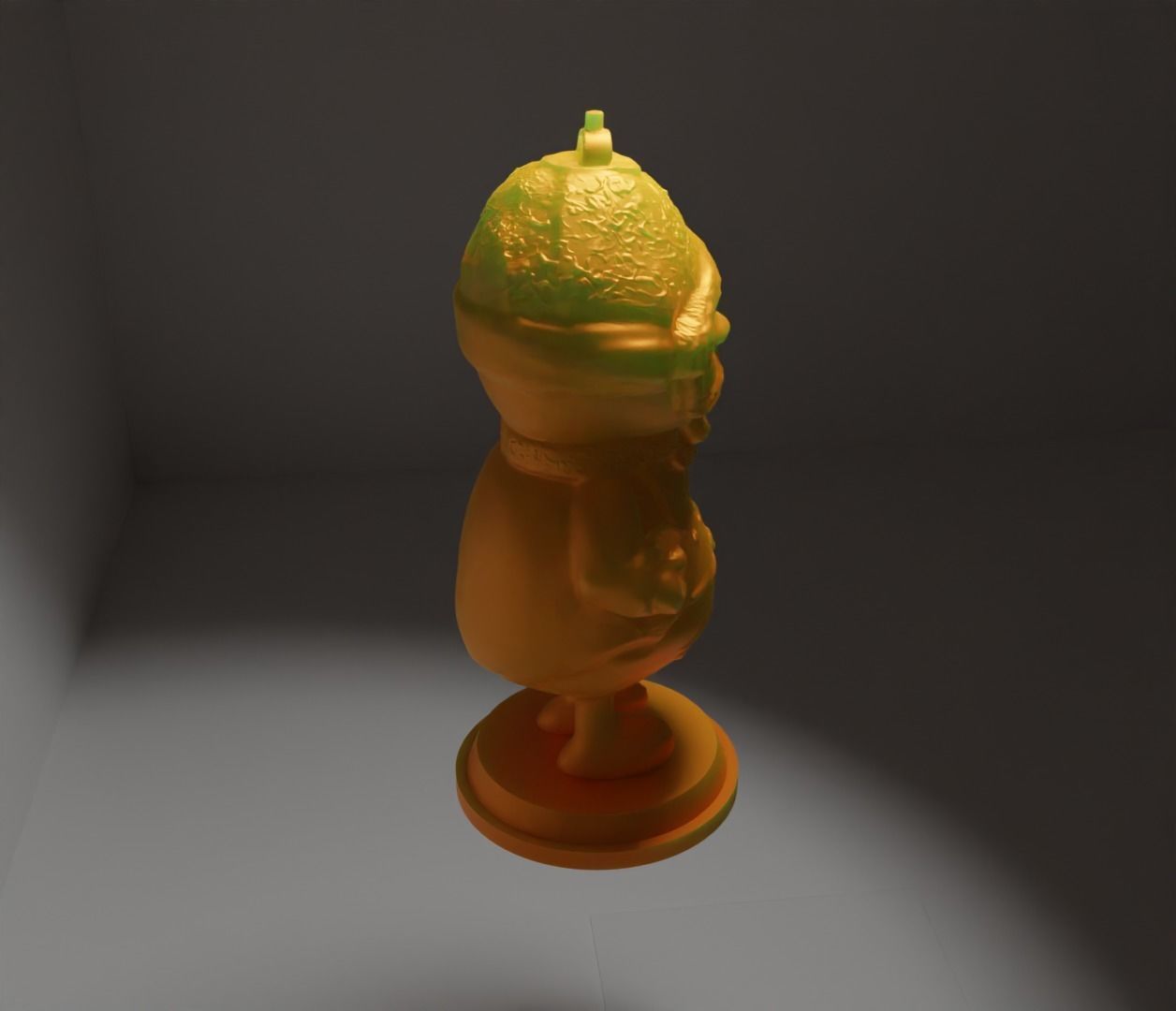 Christmas Dwarf Ornament - Santa Claus New Year Ornament  3D print model_22