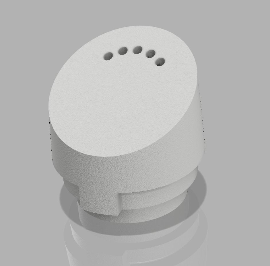Modern Design Salt and Pepper Shaker 3D print model_4