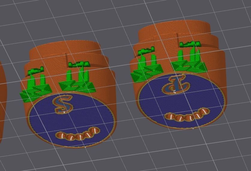 Modern Design Salt and Pepper Shaker 3D print model_12