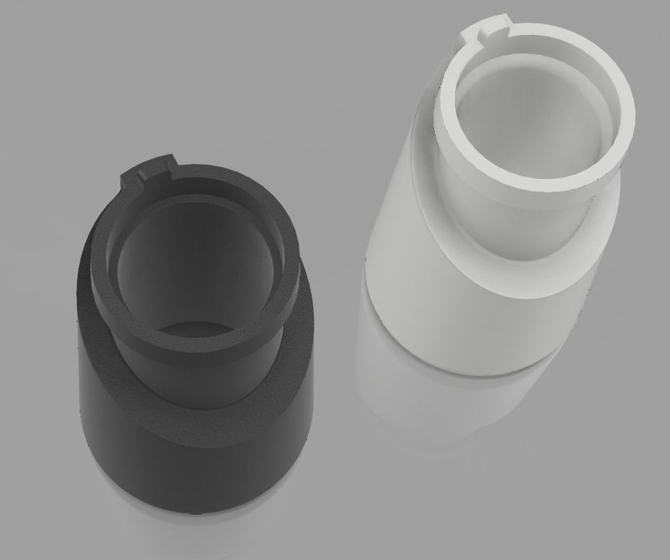 Modern Design Salt and Pepper Shaker 3D print model_3