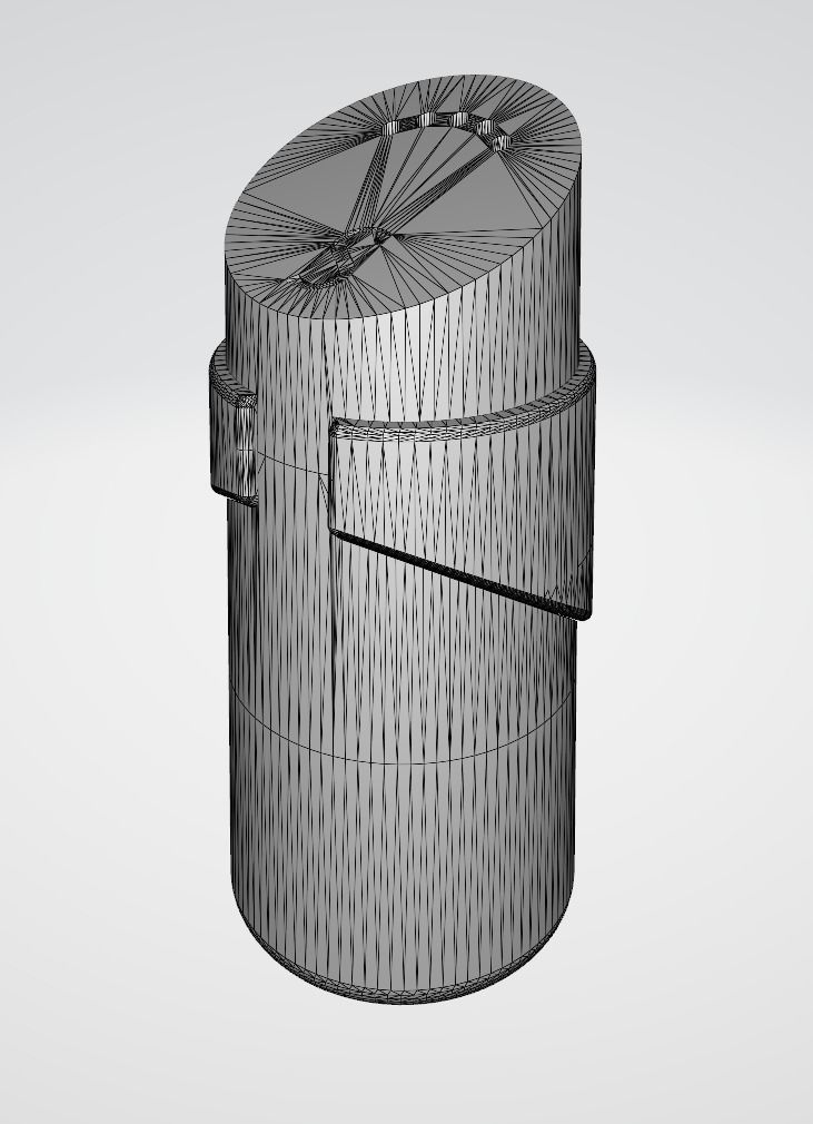 Modern Design Salt and Pepper Shaker 3D print model_9