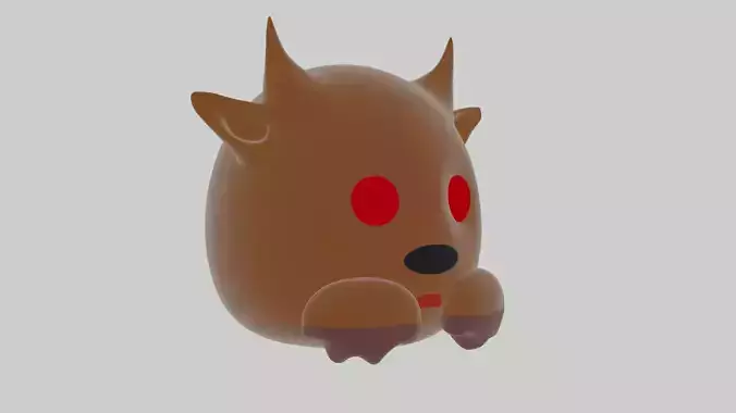 Cute Monster  3D print model