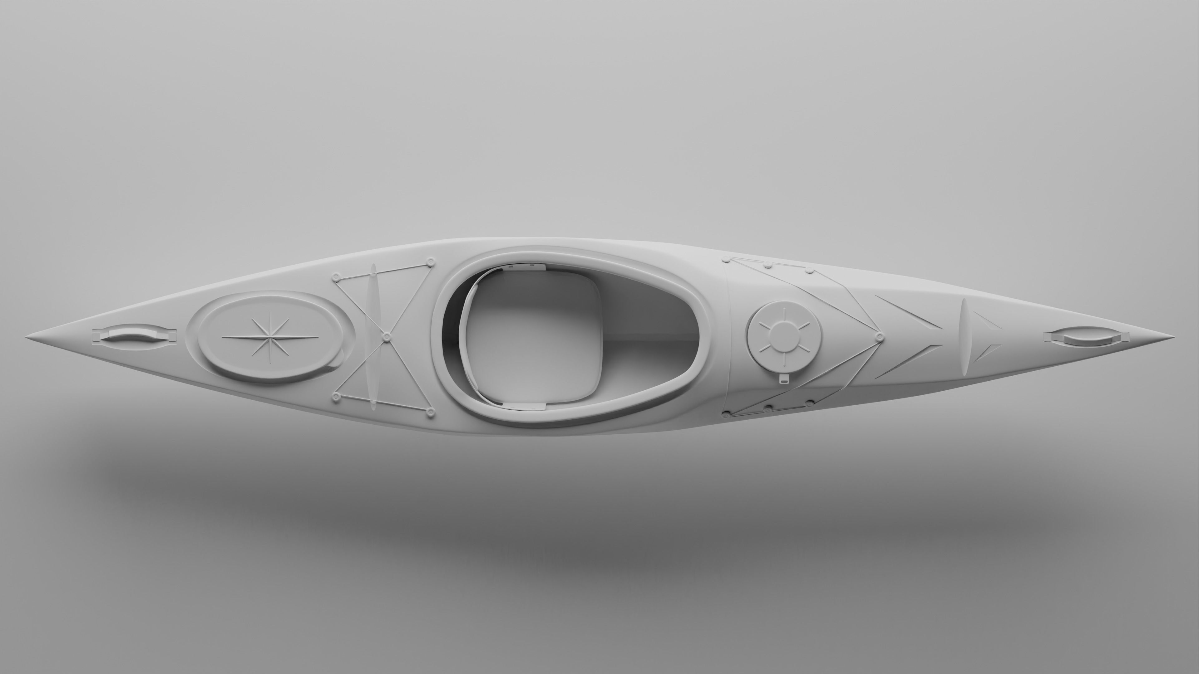 Kayak 3D-model 3D model_1