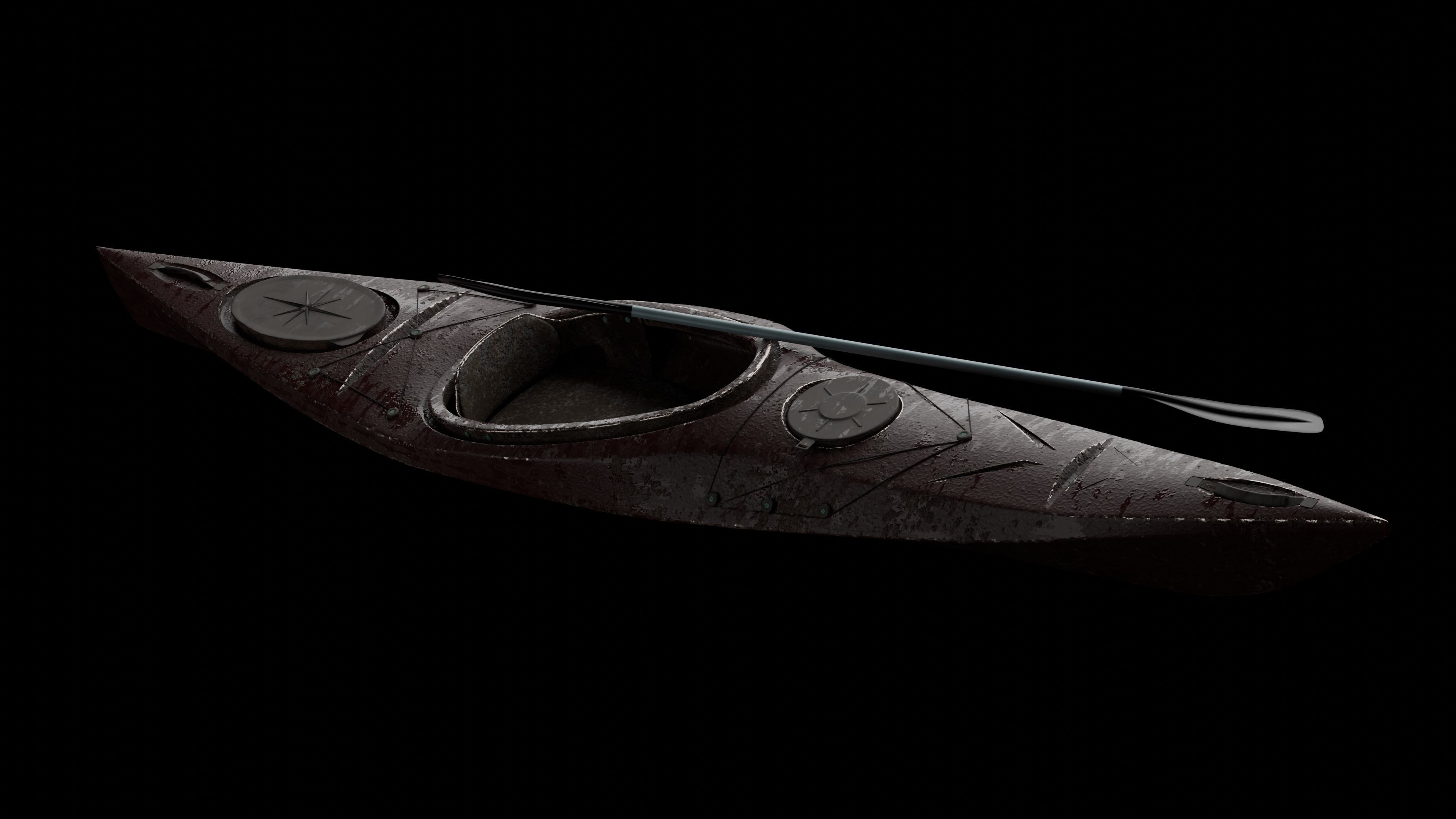 Kayak 3D-model 3D model_15