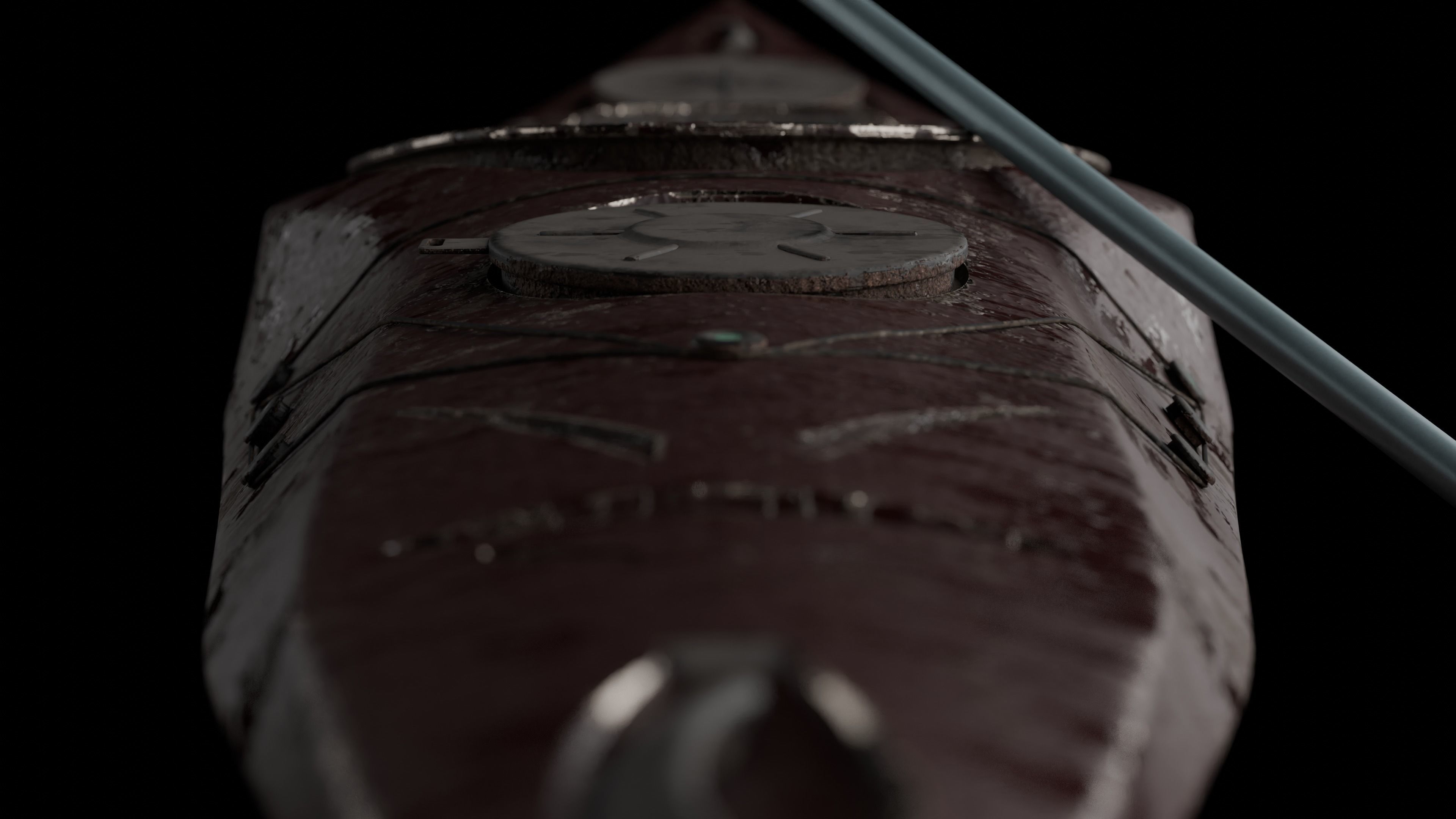 Kayak 3D-model 3D model_16