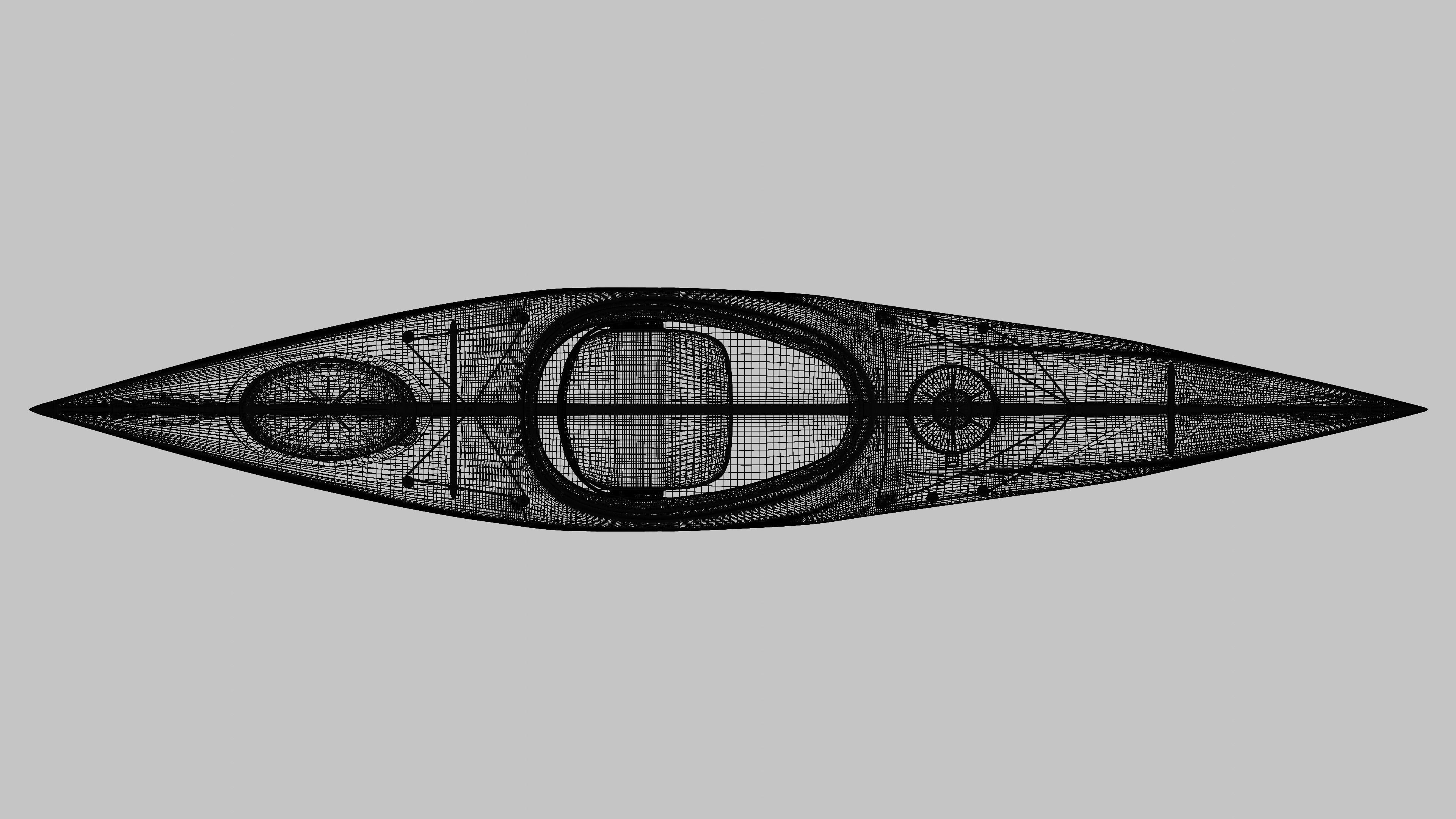 Kayak 3D-model 3D model_22