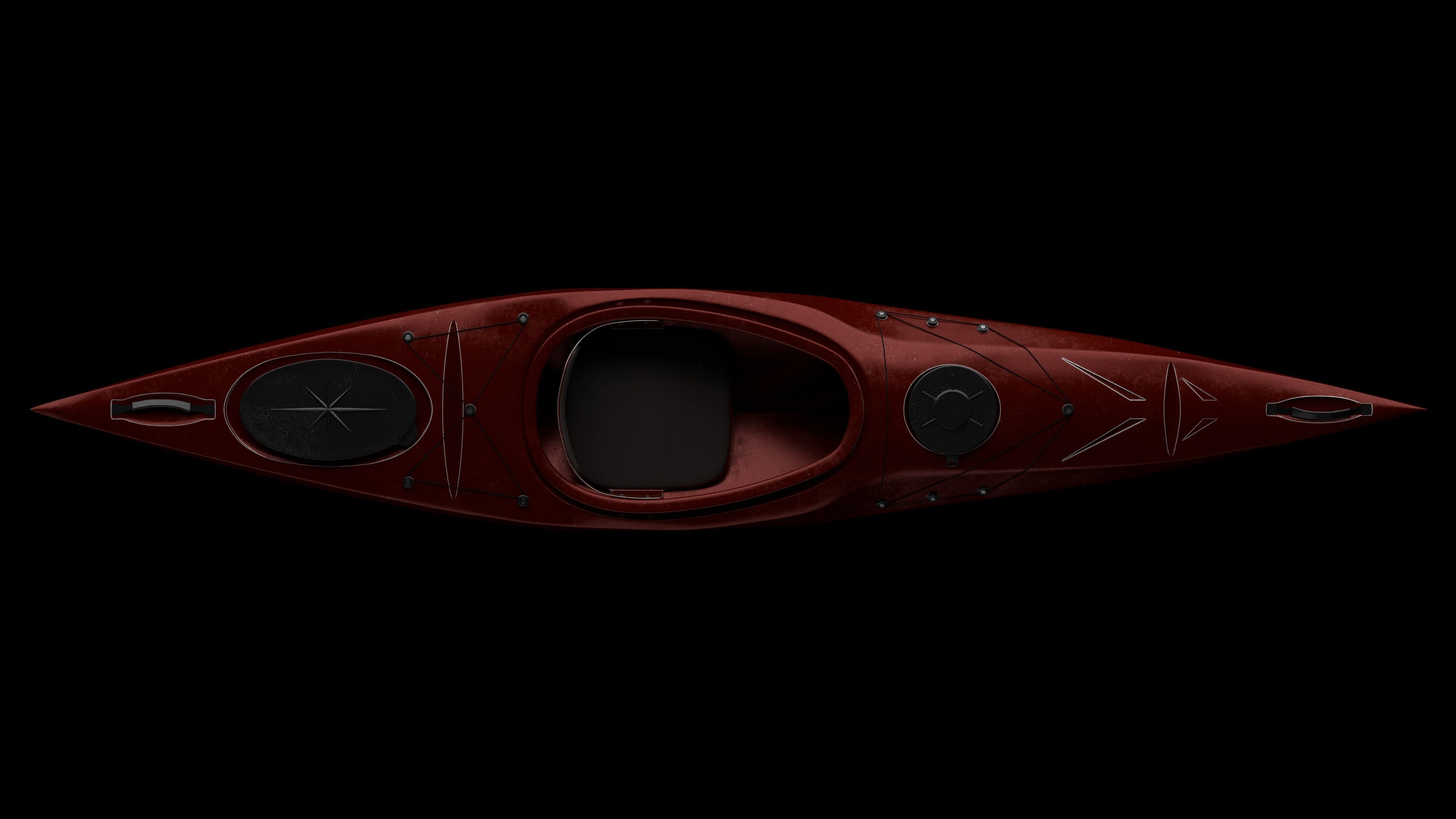 Kayak 3D-model 3D model_7