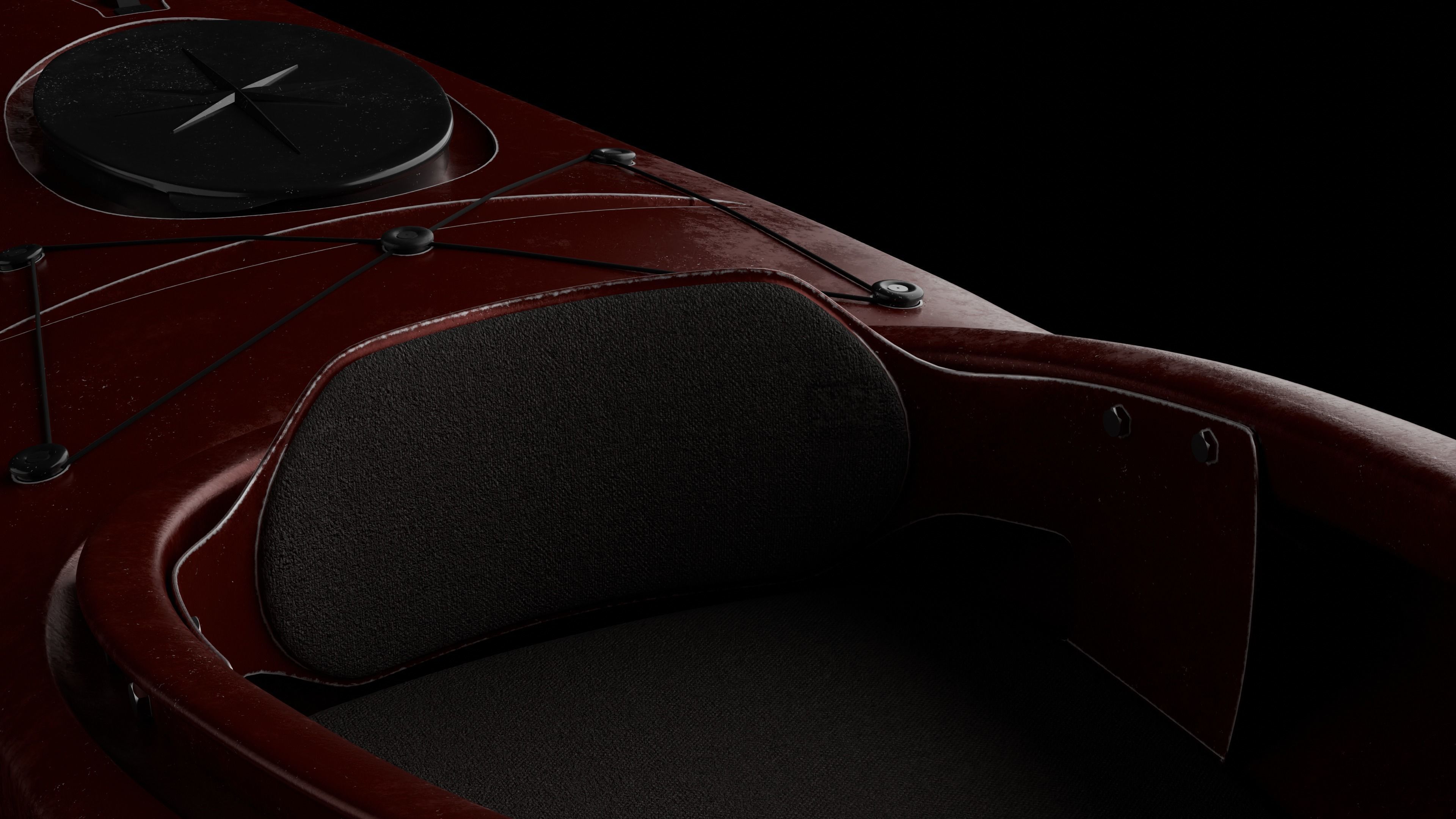 Kayak 3D-model 3D model_11