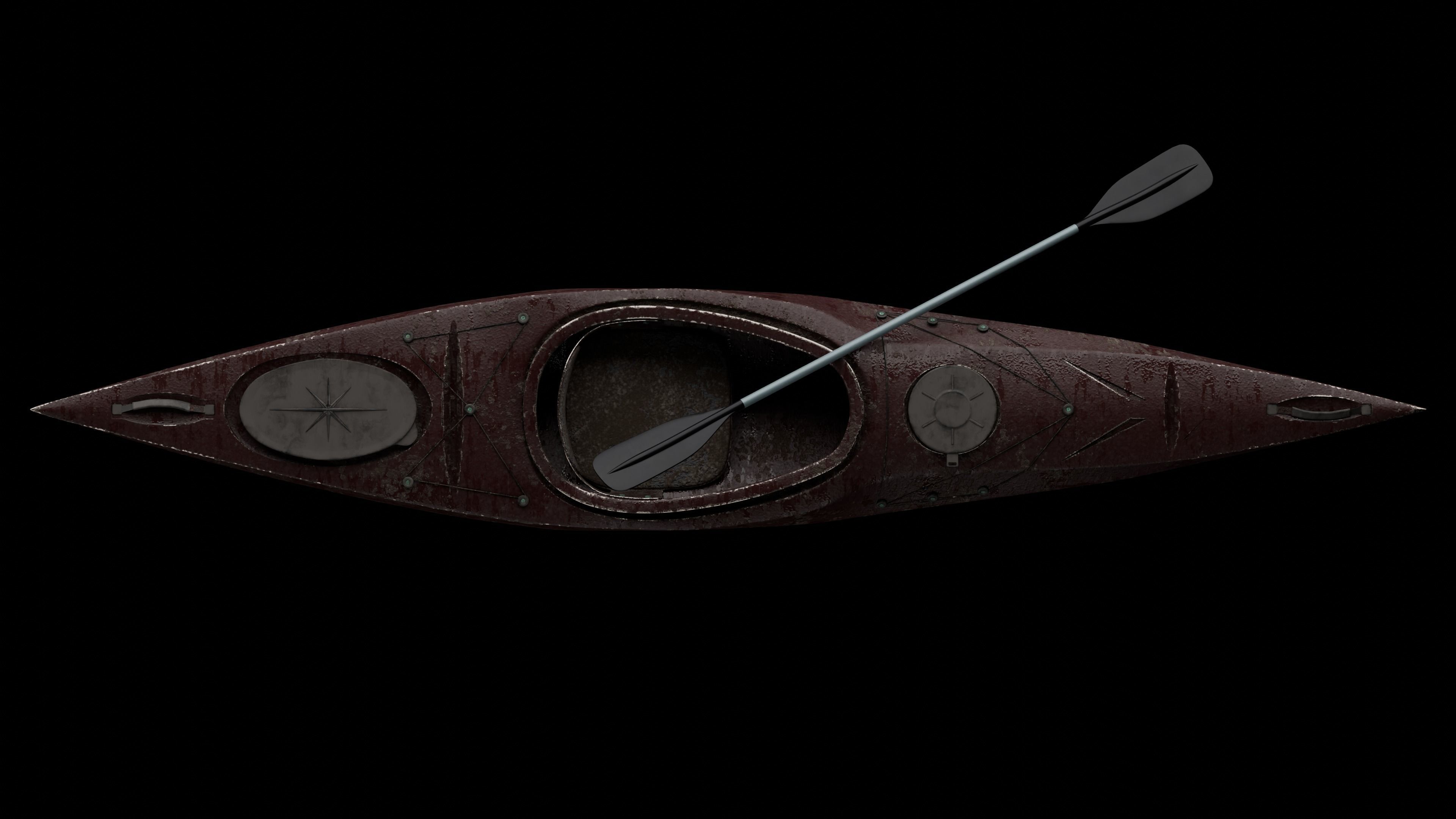 Kayak 3D-model 3D model_17