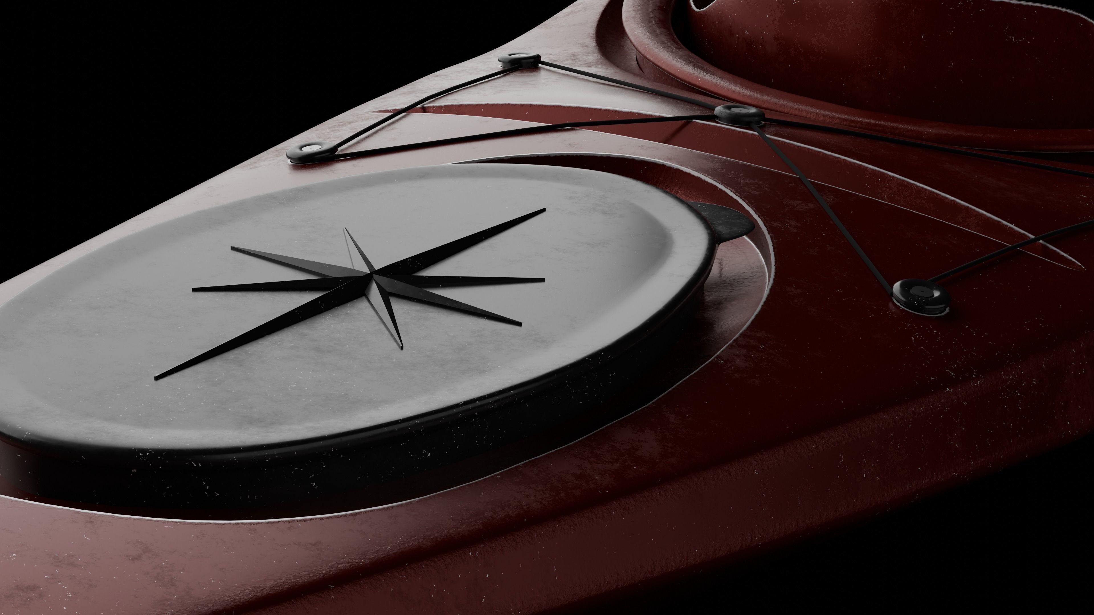 Kayak 3D-model 3D model_9