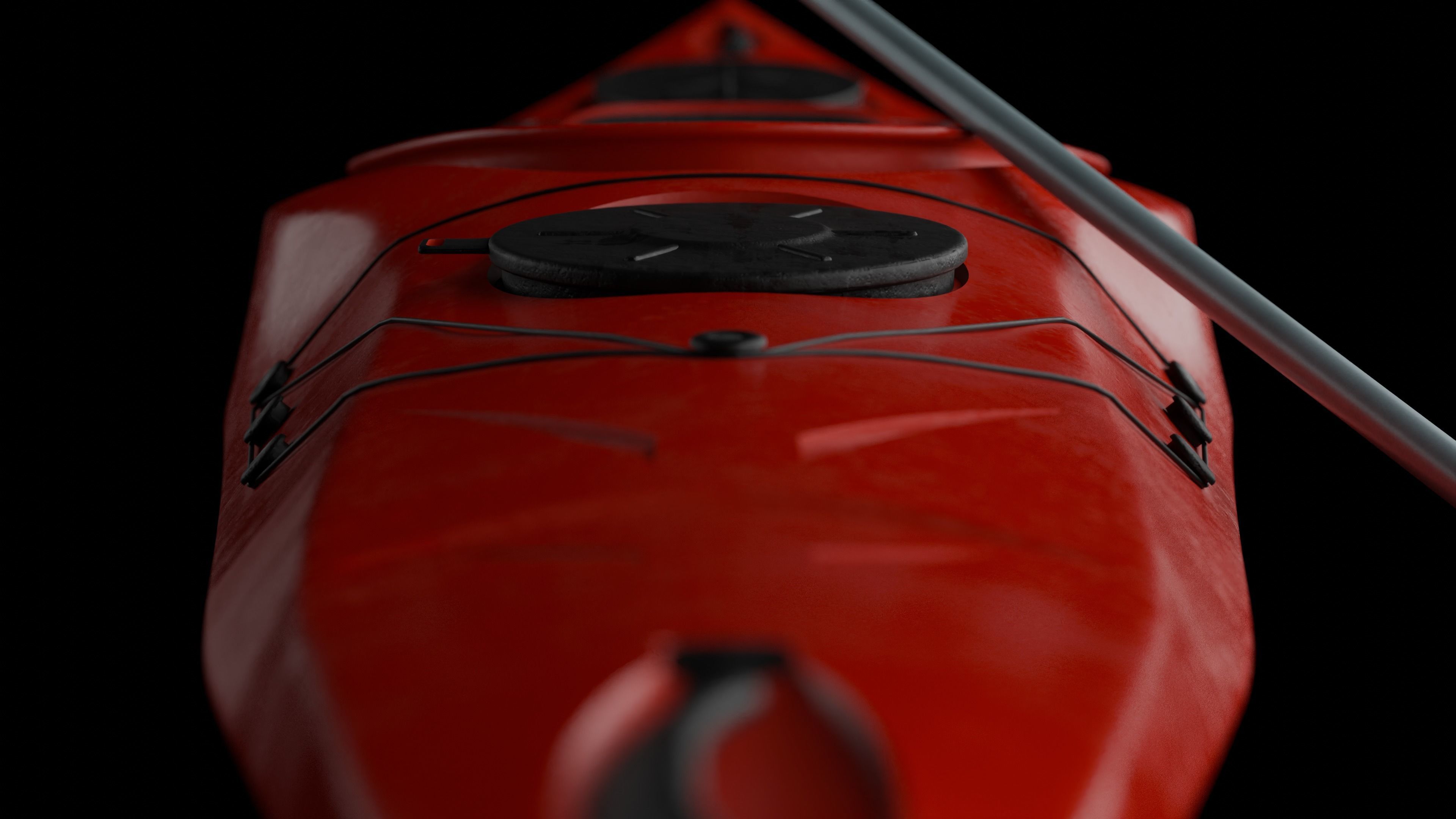 Kayak 3D-model 3D model_14