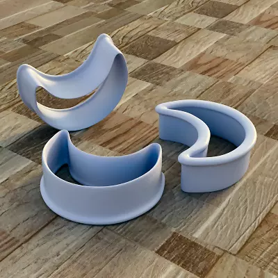 Safe Traditional Cookie Cutter - Moon1 Shape 3D print model
