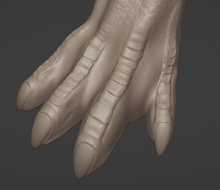 3D Print Creature T-rex 3D print model_15