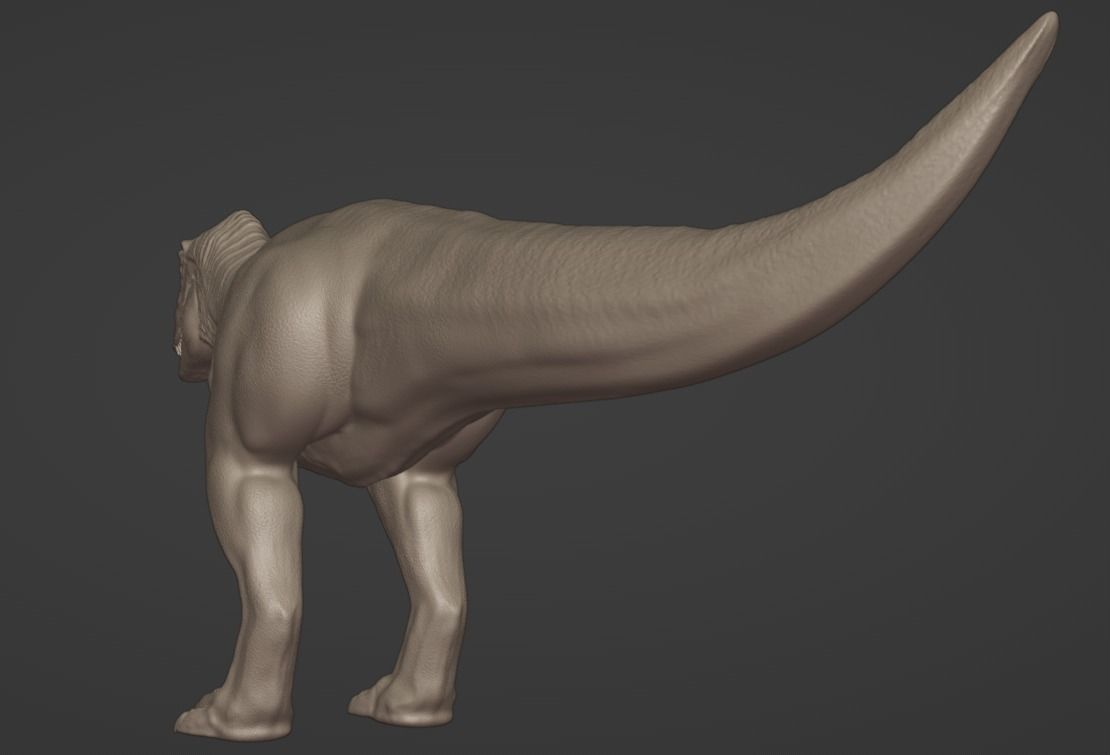 3D Print Creature T-rex 3D print model_13