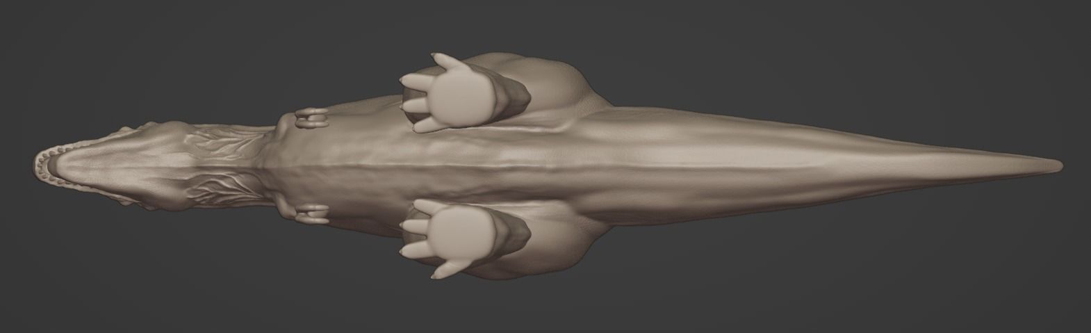 3D Print Creature T-rex 3D print model_7