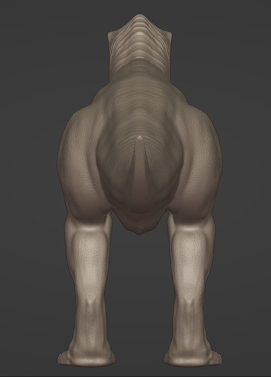 3D Print Creature T-rex 3D print model_5