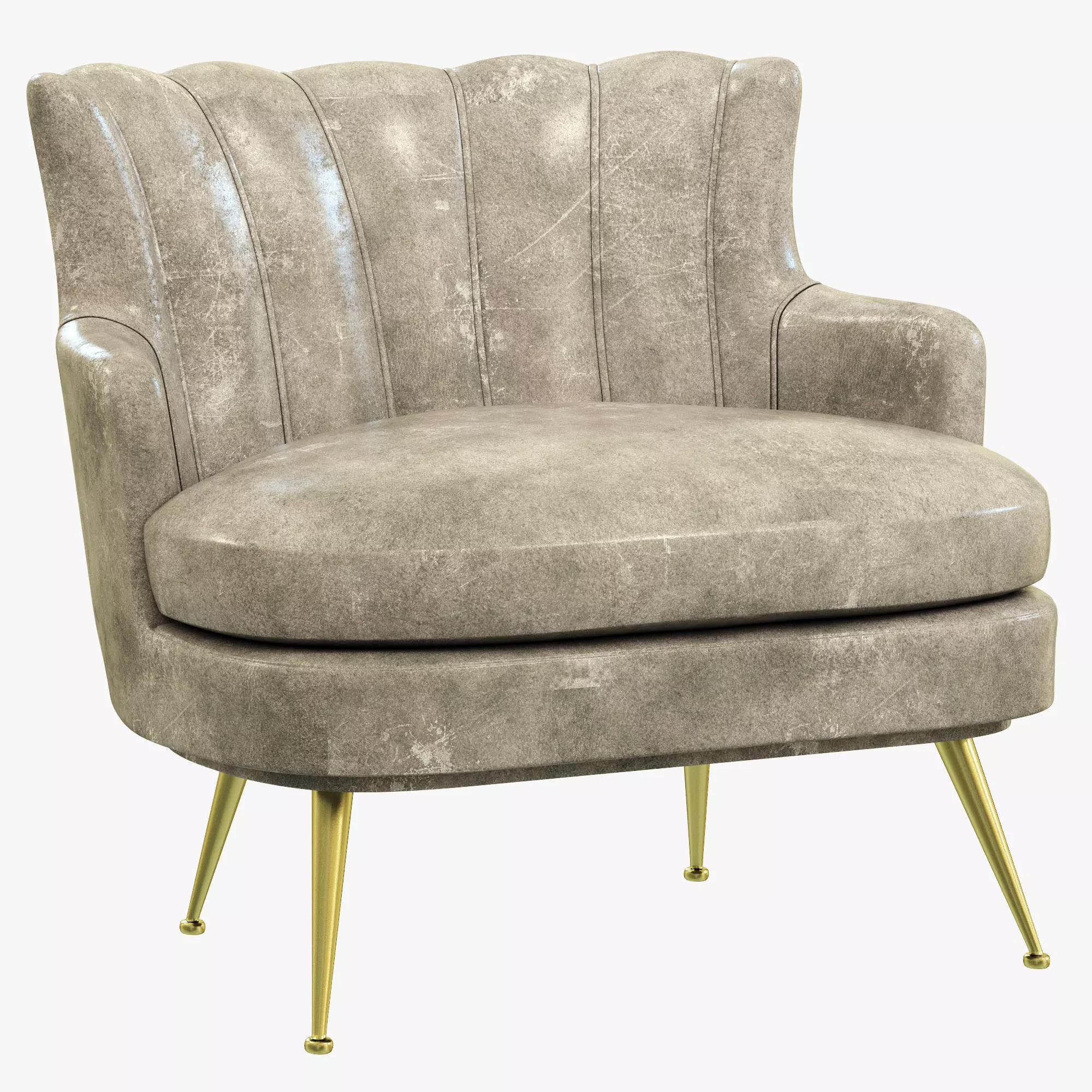 Brabbu Plum Armchair 3D model