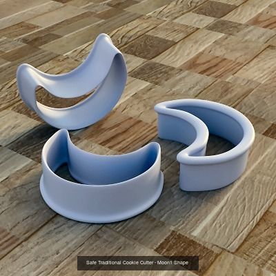Safe Traditional Cookie Cutters 3D Model Collection_3