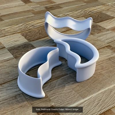 Safe Traditional Cookie Cutters 3D Model Collection_2