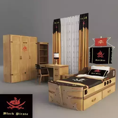 LW4 - Children PirateBedroom