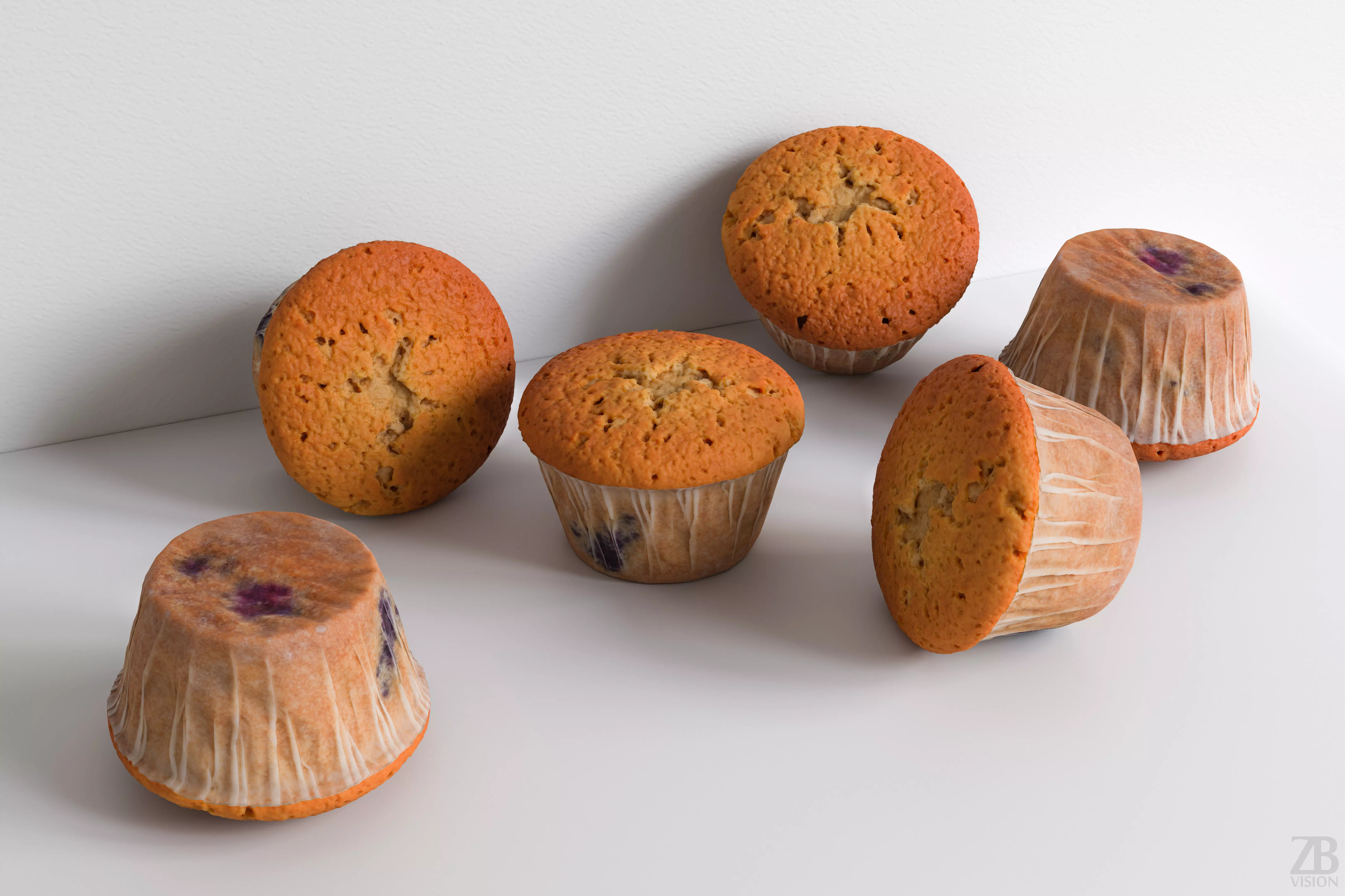 Muffin 3D model_0
