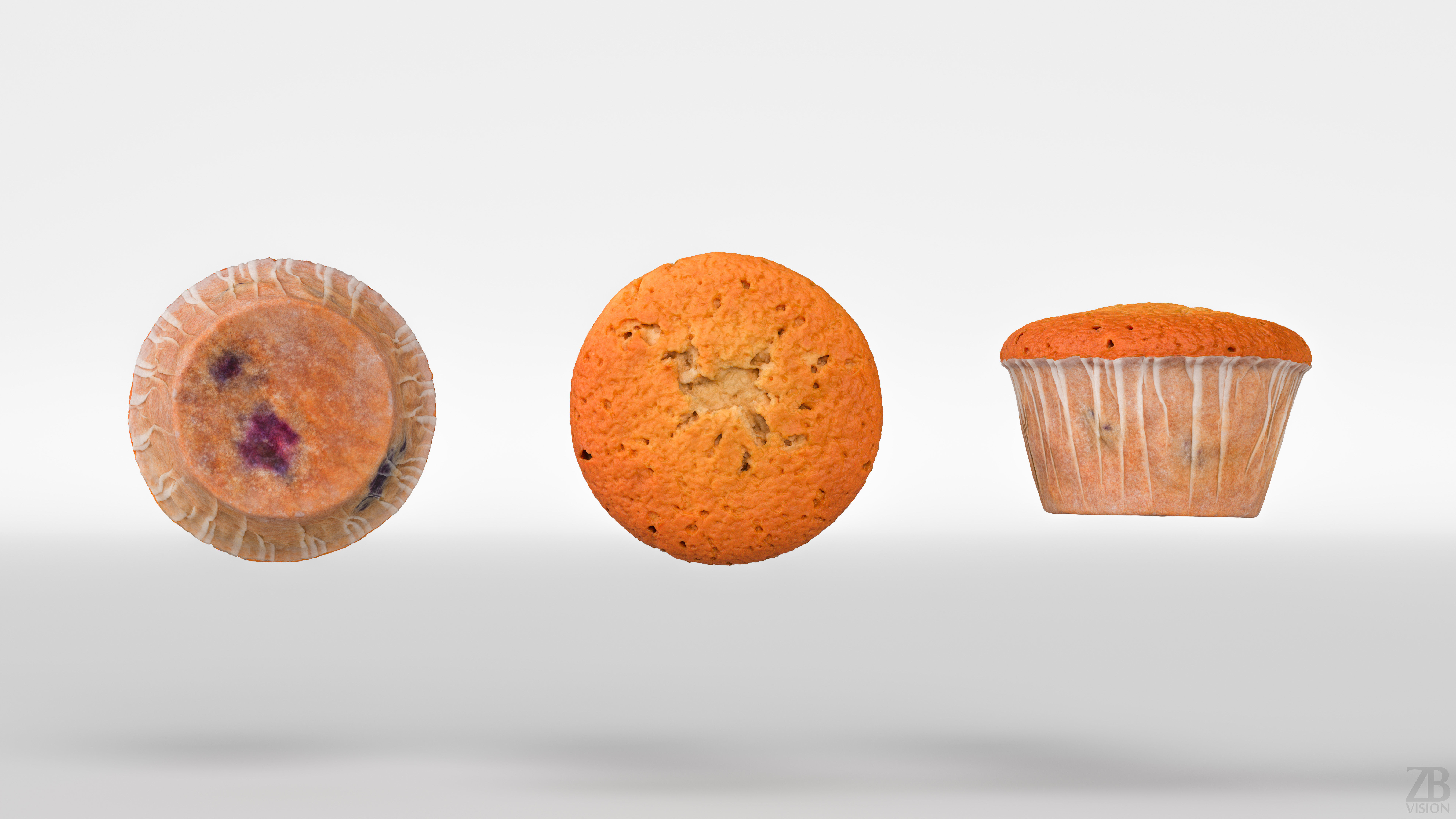 Muffin 3D model_4