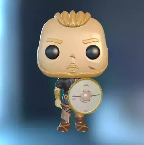 FUNKO RAGNAR LODBROK - VIKINGS 3D print model