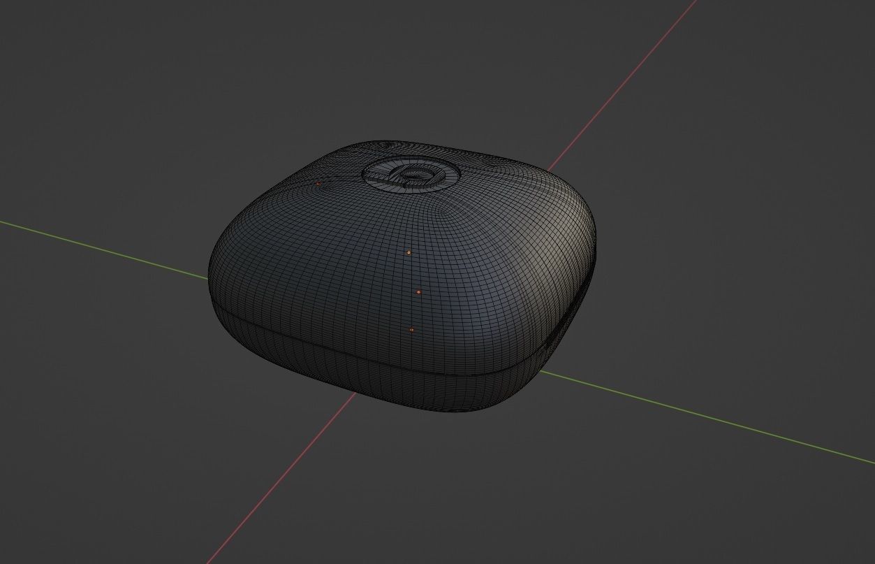 BEATS POWERBEATS PRO NAVY Low-poly 3D model_10