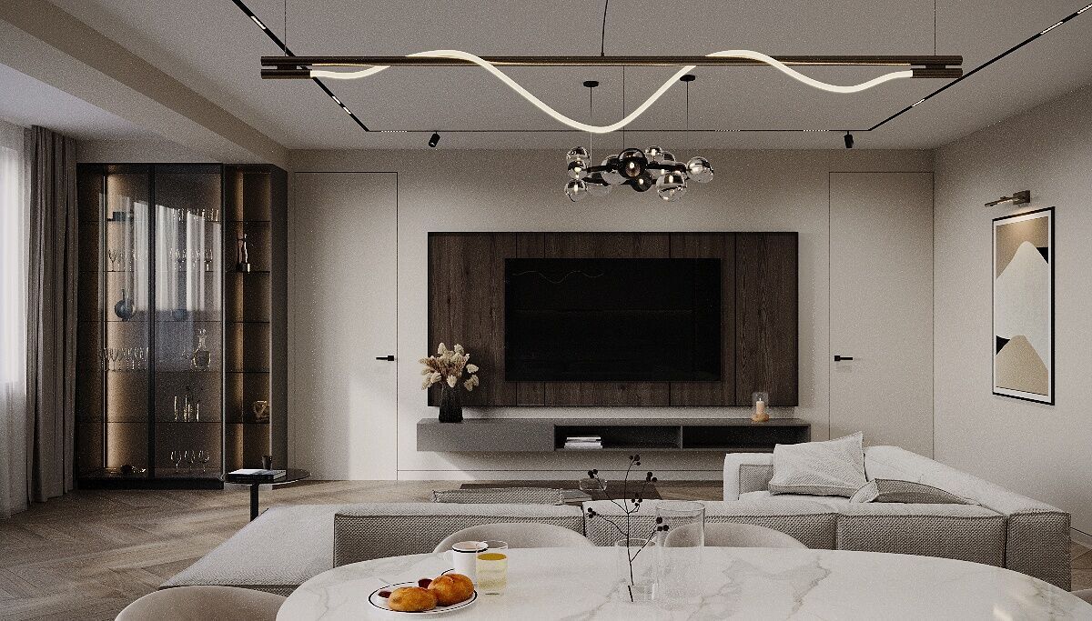 Modern interior  3D model_5